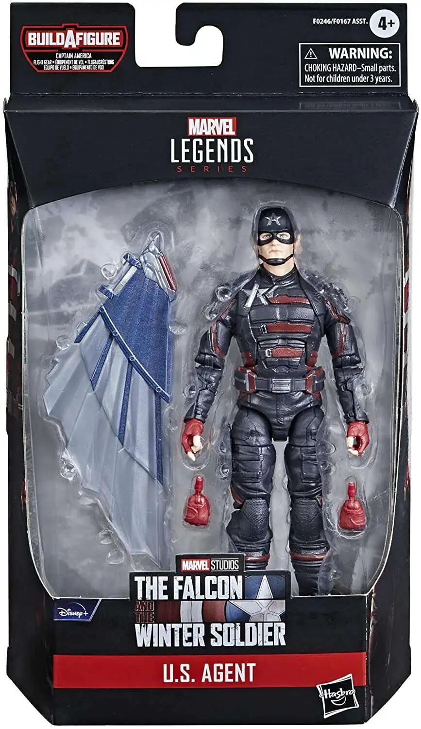 The Falcon and the Winter Soldier Marvel Legends Captain America Flight Gear Series US Agent Action Figure [Disney Plus]