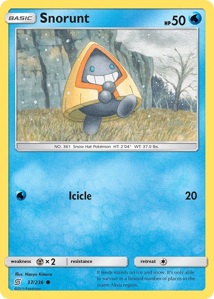 Snorunt - 37/236 - EN Snorunt - 37/236 - EN