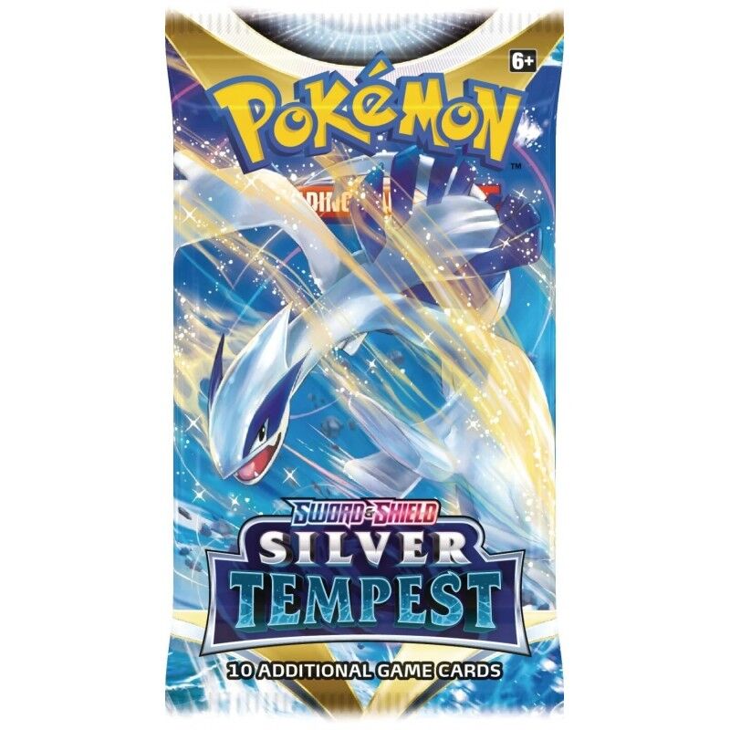 Pokémon Sword & Shield Silver Tempest Booster Pack - EN