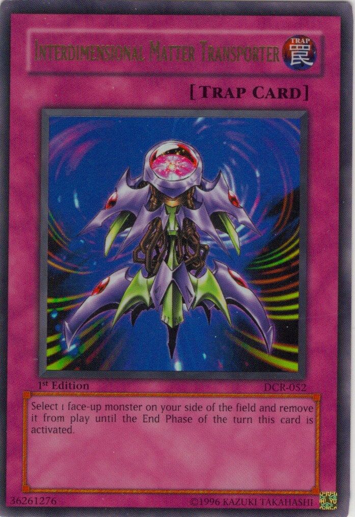 interdimensional-matter-transporter-dcr-052-ultra-rare-1st-edition-lightly-played Interdimensional Matter Transporter - DCR-052 - Ultra Rare - 1st Edition - Lightly Played