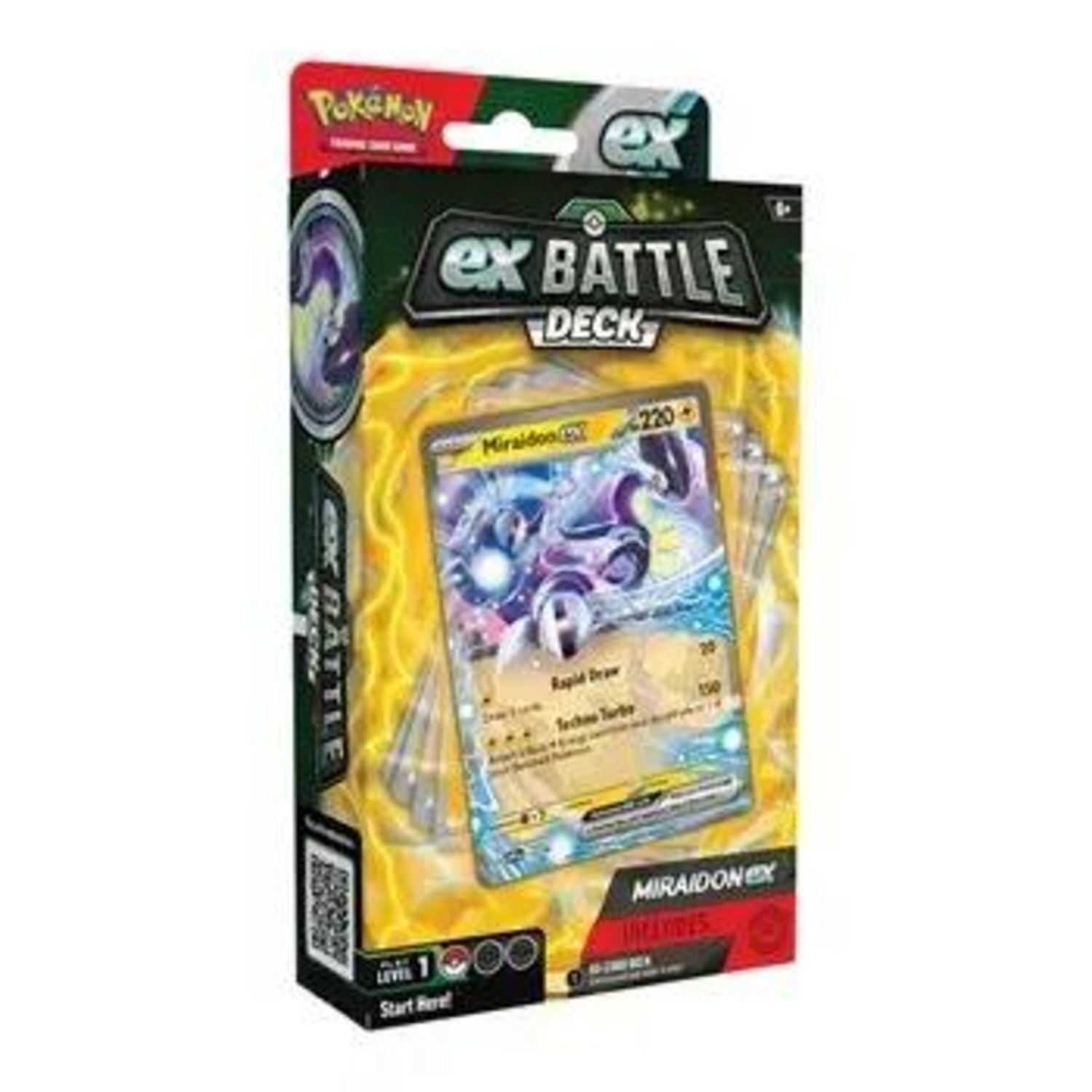 Pokémon TCG: Miraidon ex Battle Deck 2024 - EN Pokémon TCG: Miraidon ex Battle Deck 2024 - EN