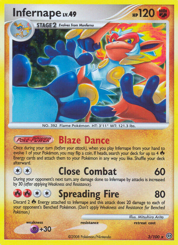 Infernape - 3/100 - EN