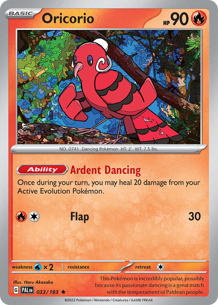 Oricorio - 033/193 - EN Oricorio - 033/193 - EN