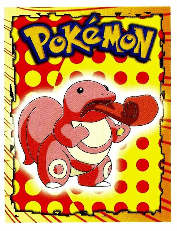 Lickitung - 108 - Merlin Sticker Series 1