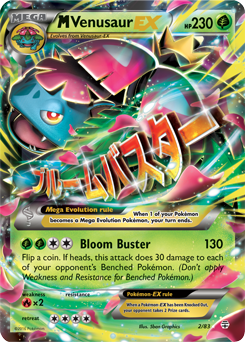 m-venusaur-ex-2-83-pokemon-tcg-near-mint M Venusaur EX - 2/83 - Pokémon TCG - Near Mint