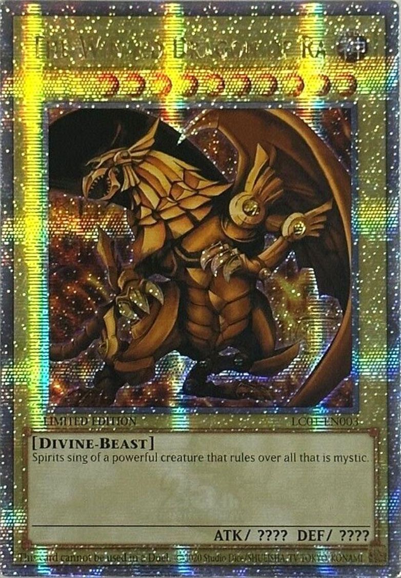 The Winged Dragon of Ra - LC01-EN003 - Quarter Century Secret Rare The Winged Dragon of Ra - LC01-EN003 - Quarter Century Secret Rare