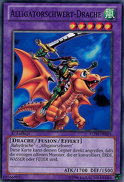 alligatorschwert-drache Alligatorschwert-Drache - Yu-Gi-Oh!