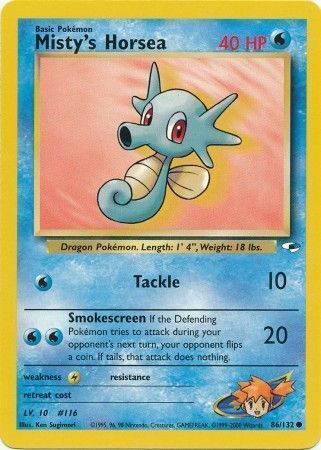 Misty’s Horsea - 86/132 - Unlimited - EN Misty’s Horsea - 86/132 - Unlimited - EN