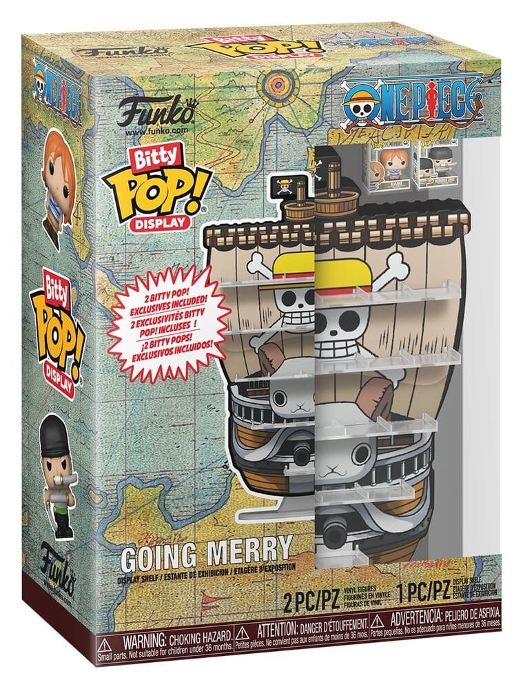 One Piece Bitty POP! Display Vinyl Figuren Going Merry One Piece Bitty POP! Display Vinyl Figuren Going Merry
