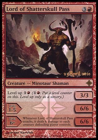 Lord of Shatterskull Pass - 2010 Release Promo Holo - MTG - Near Mint - EN