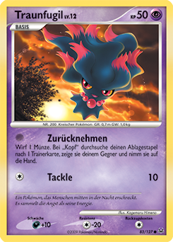 Traunfugil - 83/127 - Pokemon TCG - Near Mint