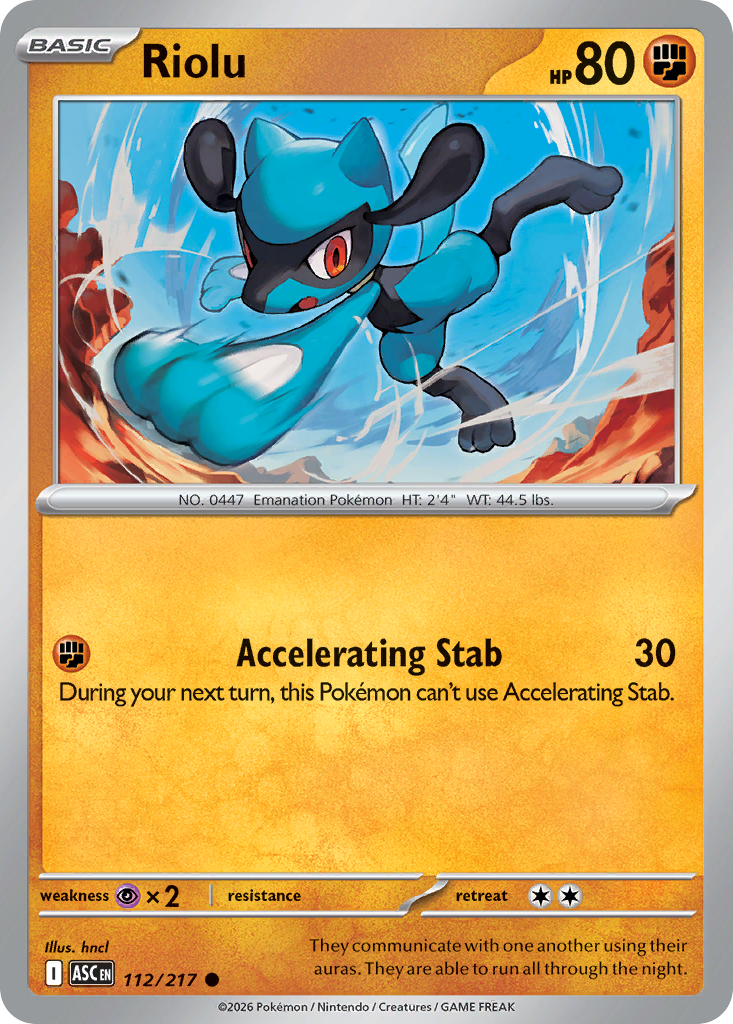 Riolu - 112/217 - EN