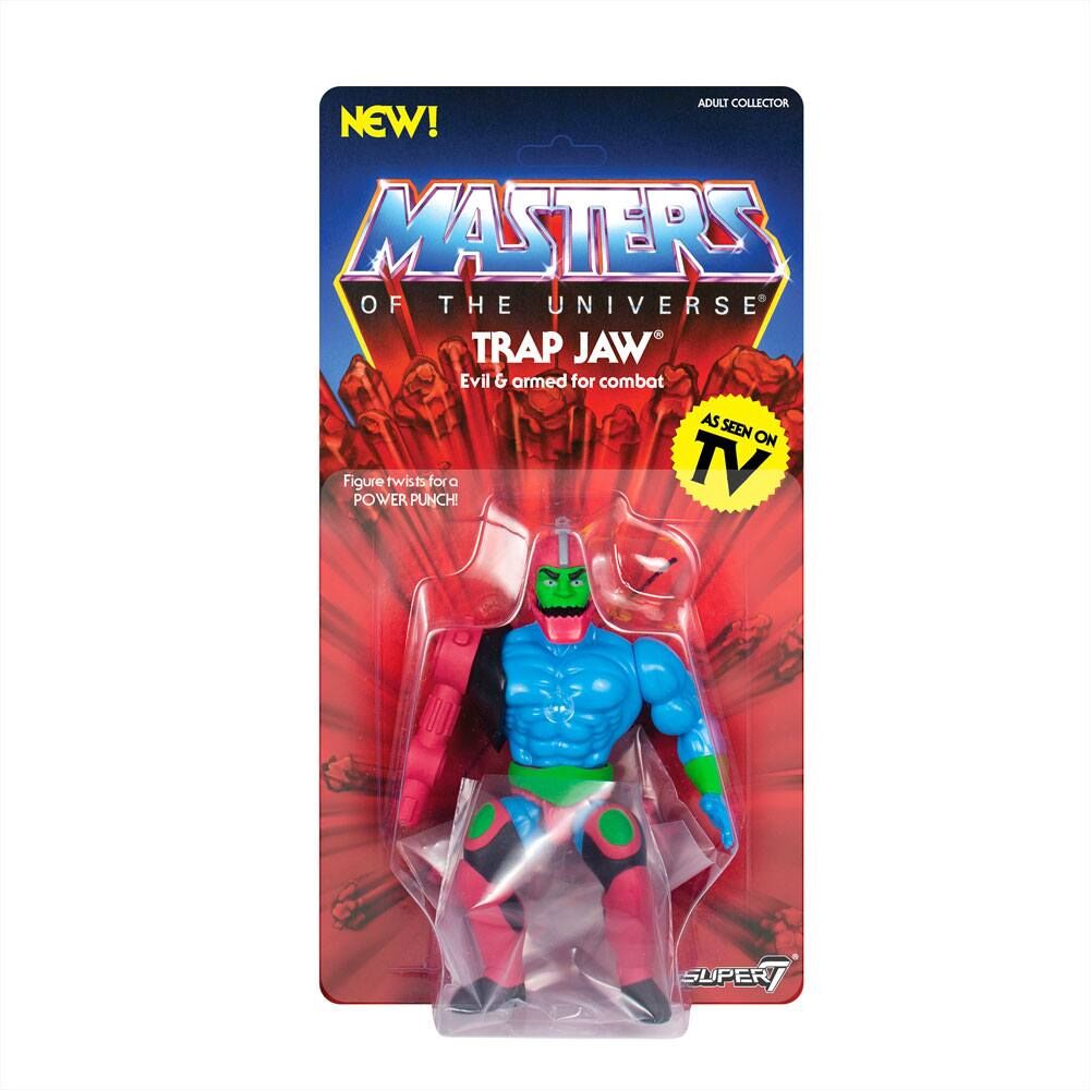 Masters of the Universe Vintage Collection Actionfigur Wave 3 Trap Jaw 14 cm
