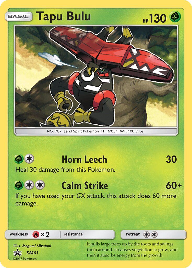 Tapu Bulu - SM61/SM61 - EN Tapu Bulu - SM61/SM61 - EN