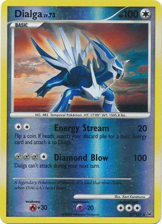 Dialga - 23/127 - Reverse Holo - EN Dialga - 23/127 - Reverse Holo - EN