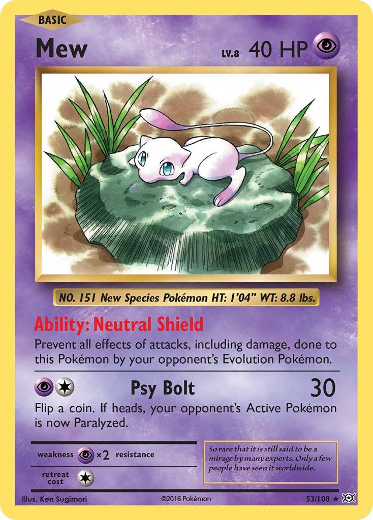 Mew - 53/108 - EN Mew - 53/108 - EN