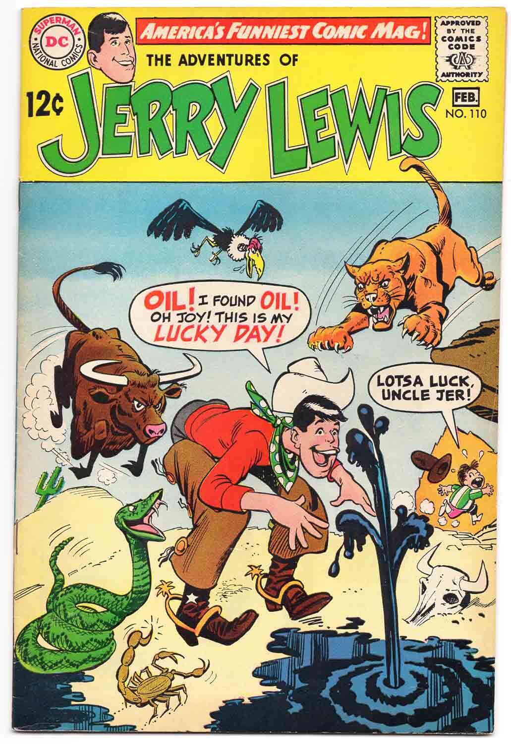Adventures of Jerry Lewis #110