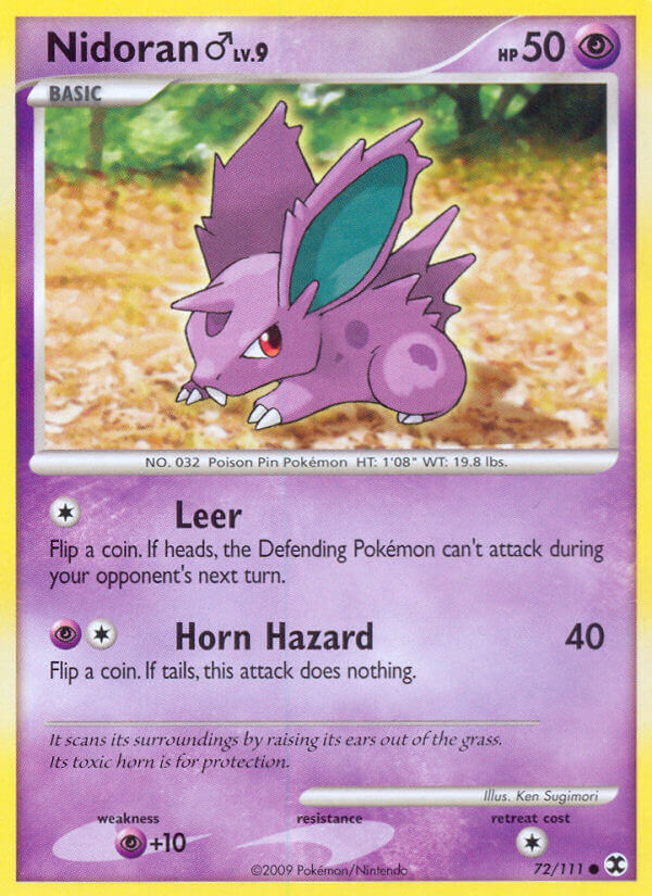 Nidoran Male - 72/111 - EN Nidoran Male - 72/111 - EN