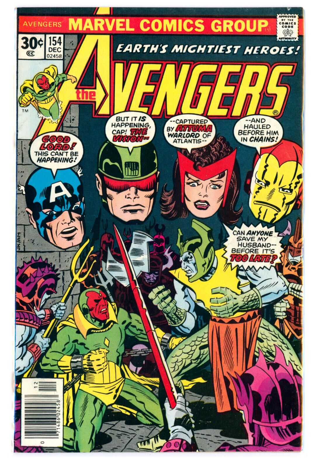 Avengers #154 Avengers #154