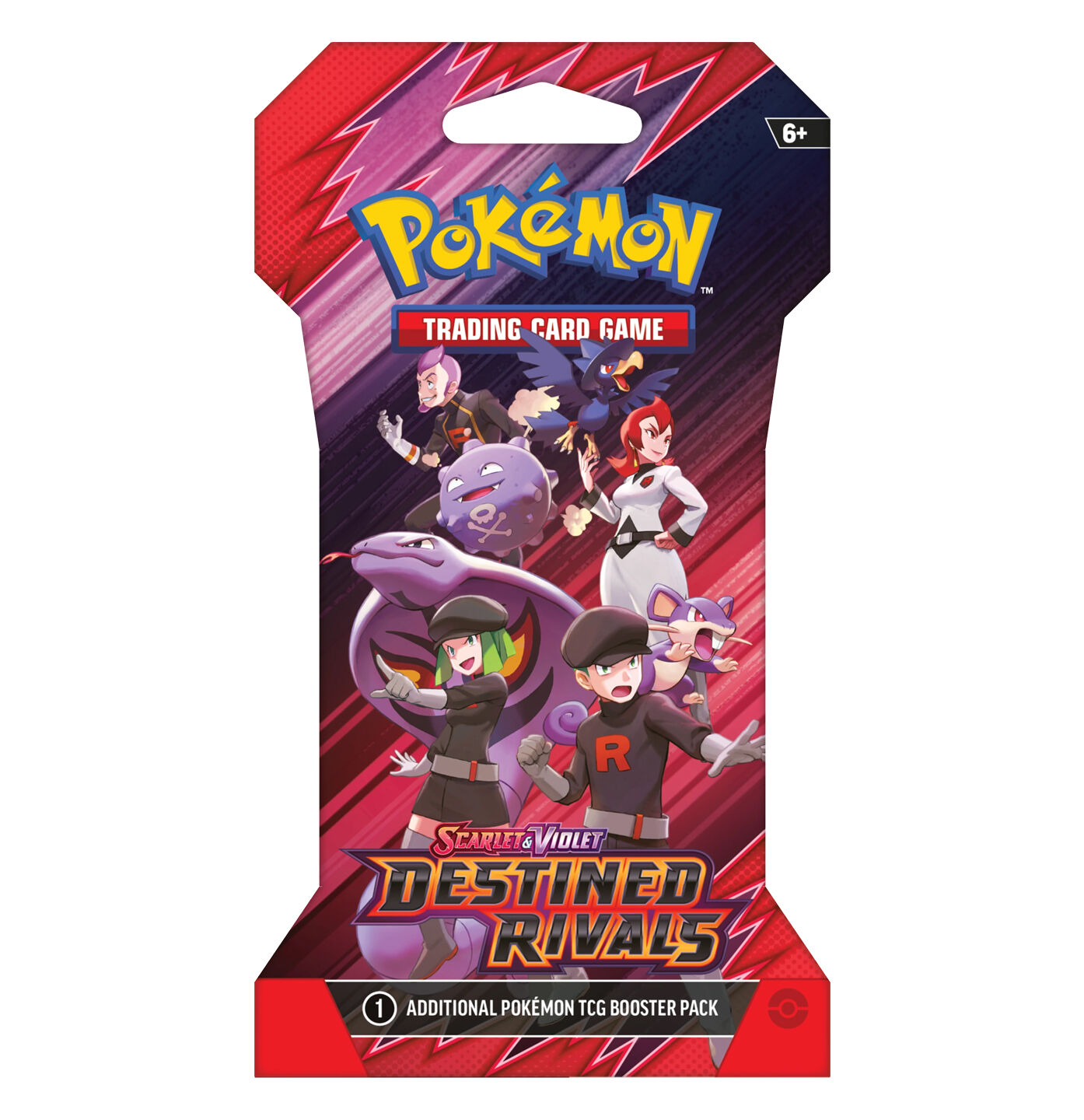 Pokémon TCG: Scarlet & Violet SV10 - Destined Rivals Sleeved Booster Pack (10 Cards) - EN