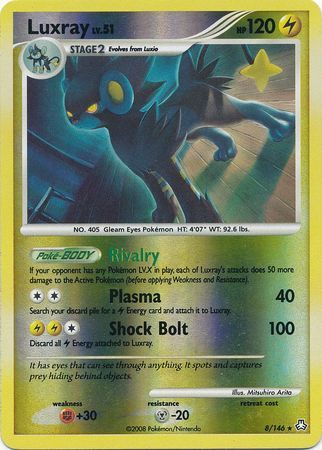 Luxray - 8/146 - Reverse Holo - EN Luxray - 8/146 - Reverse Holo - EN