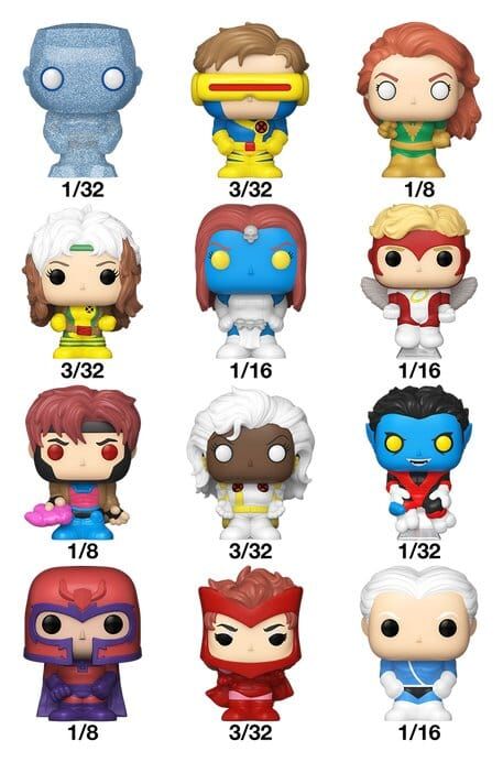 X-Men Bitty POP! Single Vinyl Figur - 1 Random -