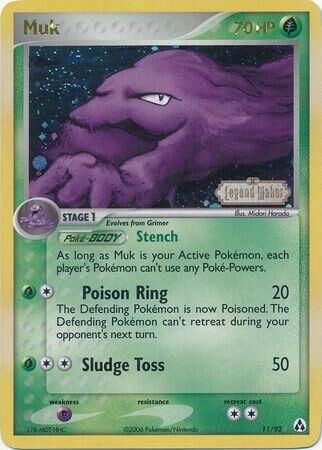 Muk - 11/92 - Reverse Holo - EN Muk - 11/92 - Reverse Holo - EN