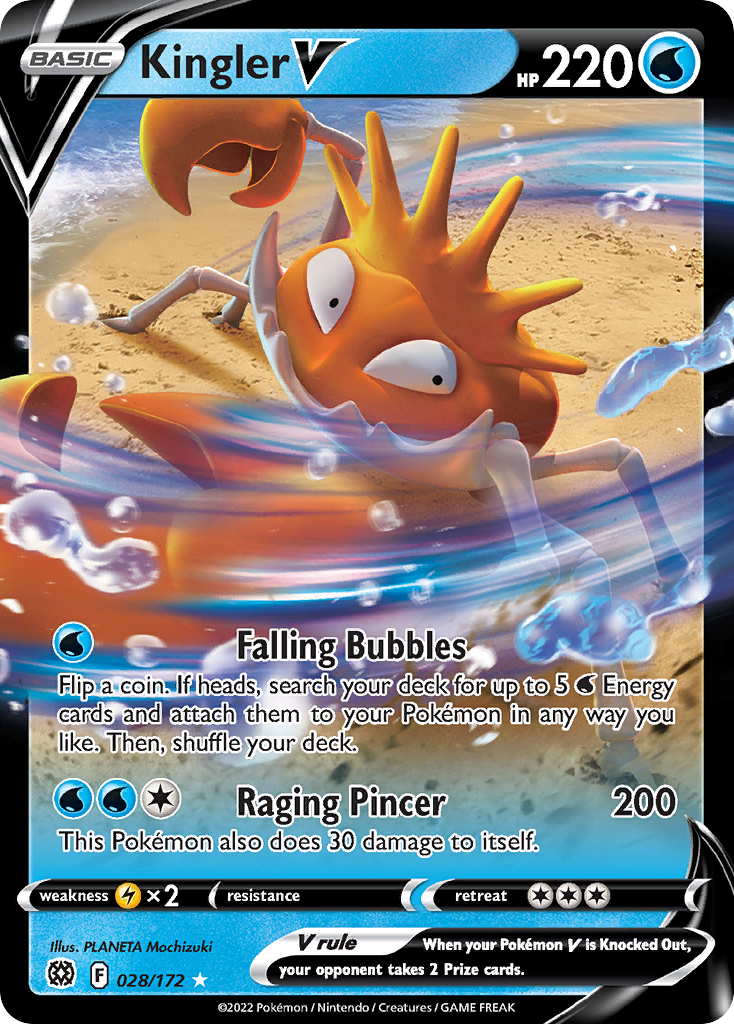 Kingler V - 028/172 - EN