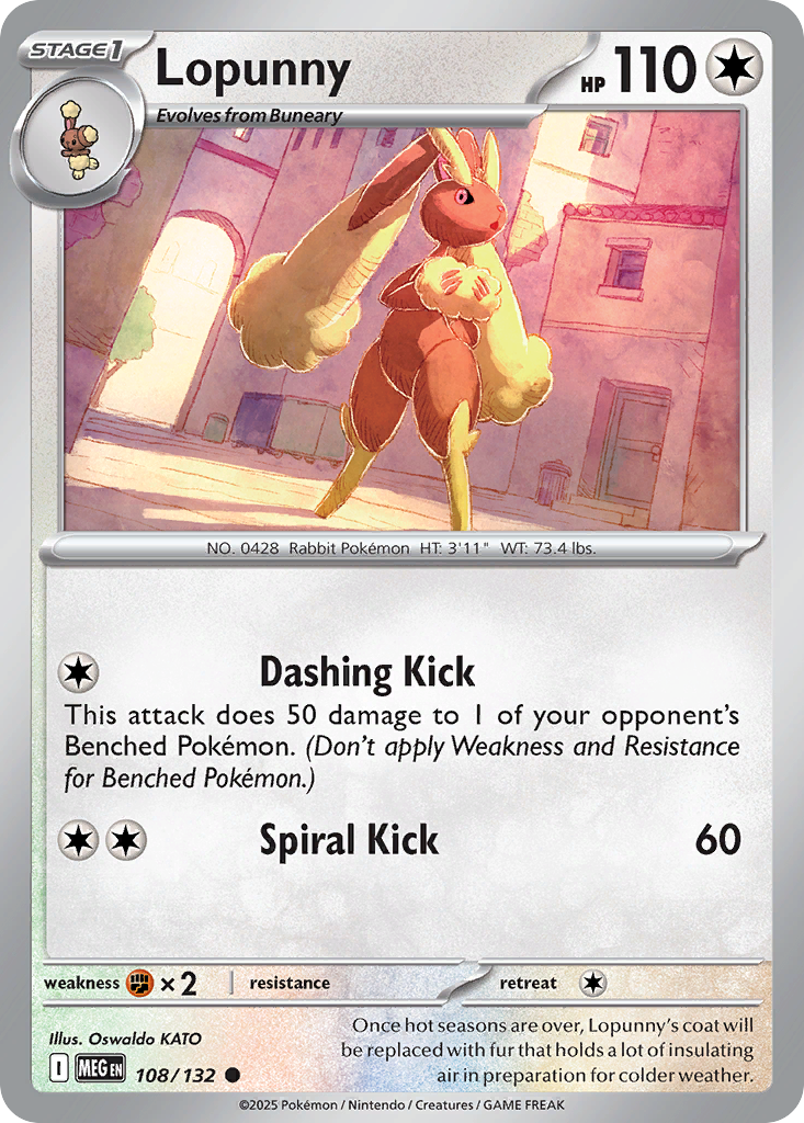Lopunny - 108/132 - EN