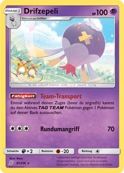 Drifzepeli 081/236 - Pokémon TCG