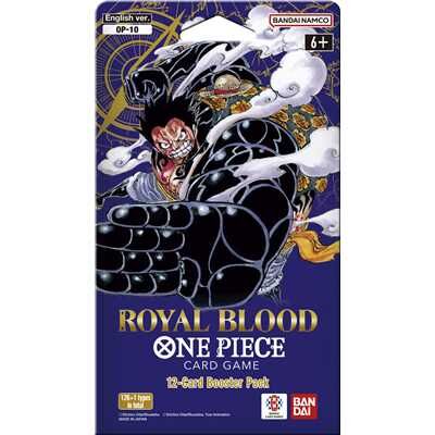 Royal Blood OP-10 - 1 Sleeved Booster Pack - One Piece Card Game - EN Royal Blood OP-10 - 1 Sleeved Booster Pack - One Piece Card Game - EN