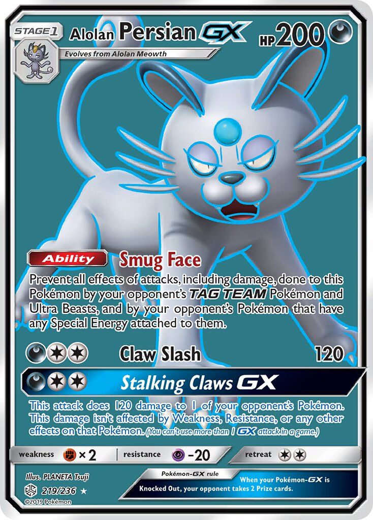 Alolan Persian-GX - 219/236 - EN