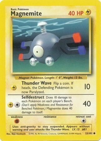 Magnemite - 53/102 - Unlimited - EN