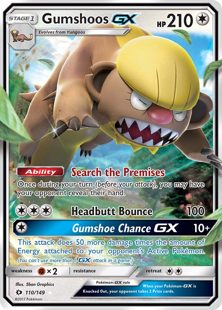 Gumshoos-GX - 110/149 - EN Gumshoos-GX - 110/149 - EN