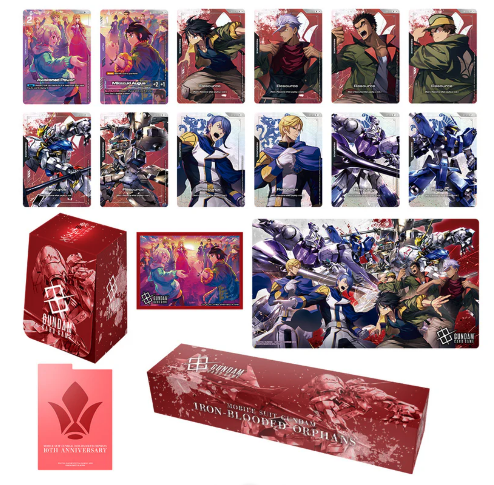 Premium Accessory Set - Iron-Blooded Orphans PB02 - Gundam Card Game - EN