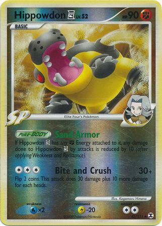 Hippowdon E4 - 42/111 - Reverse Holo - EN