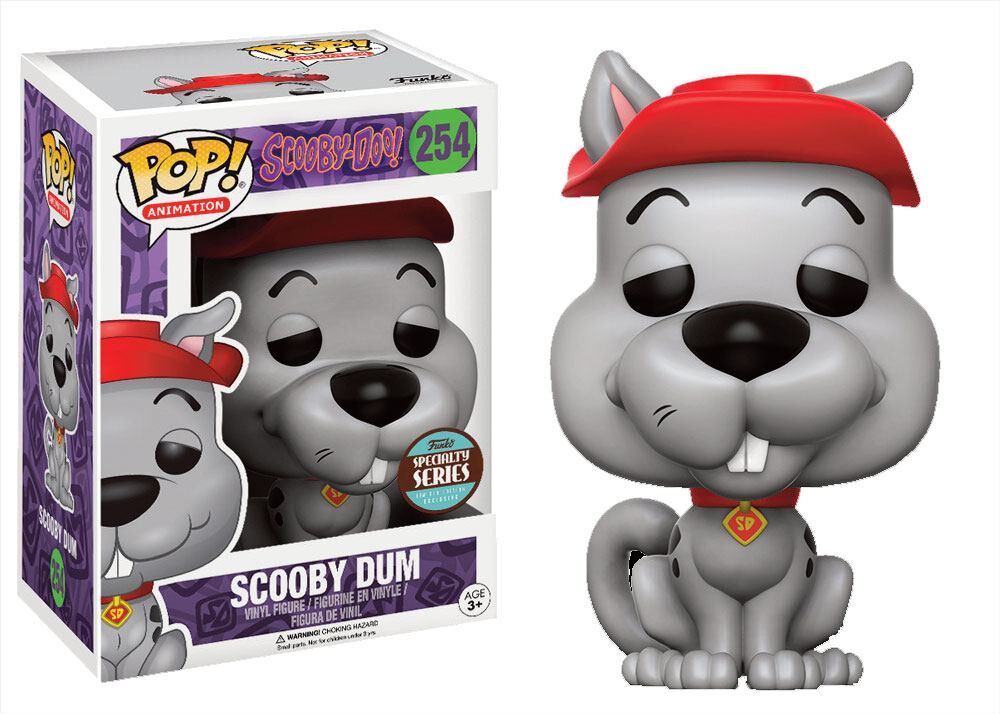 Scooby Doo POP! Television Vinyl Figur Specialty Series Scooby Dum 9 cm
