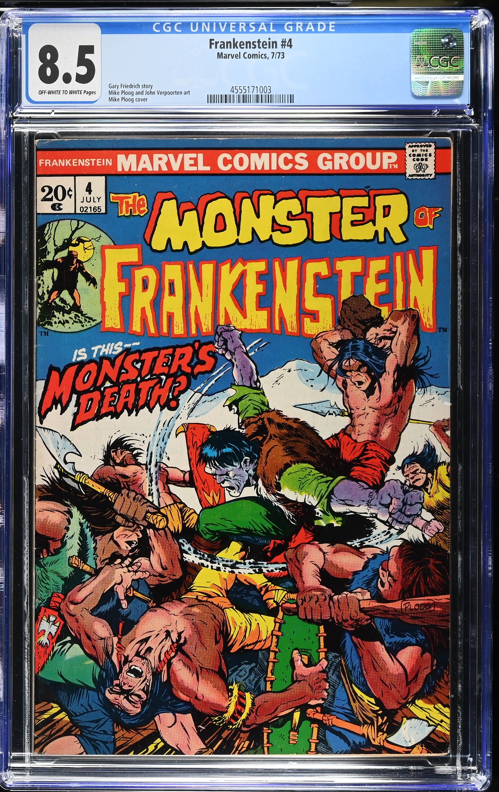 Frankenstein #4 CGC 8.5