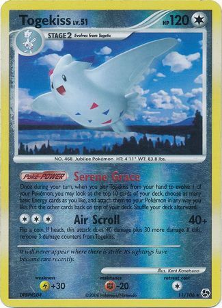 Togekiss - 11/106 - Reverse Holo - EN Togekiss - 11/106 - Reverse Holo - EN