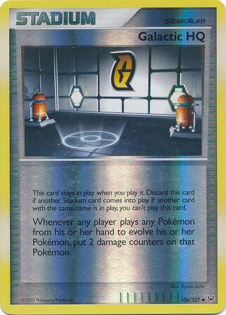 Galactic HQ - 106/127 - Reverse Holo - EN