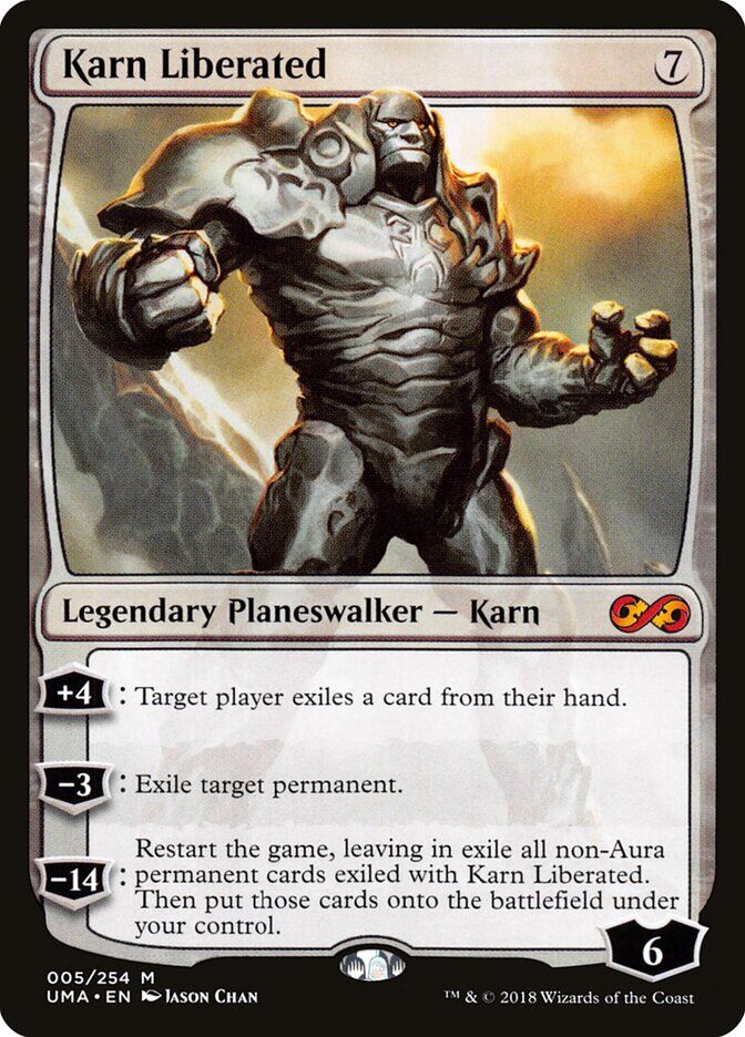 Karn Liberated - UMA 5 - Normal - EN - NM Karn Liberated - UMA 5 - Normal - EN - NM