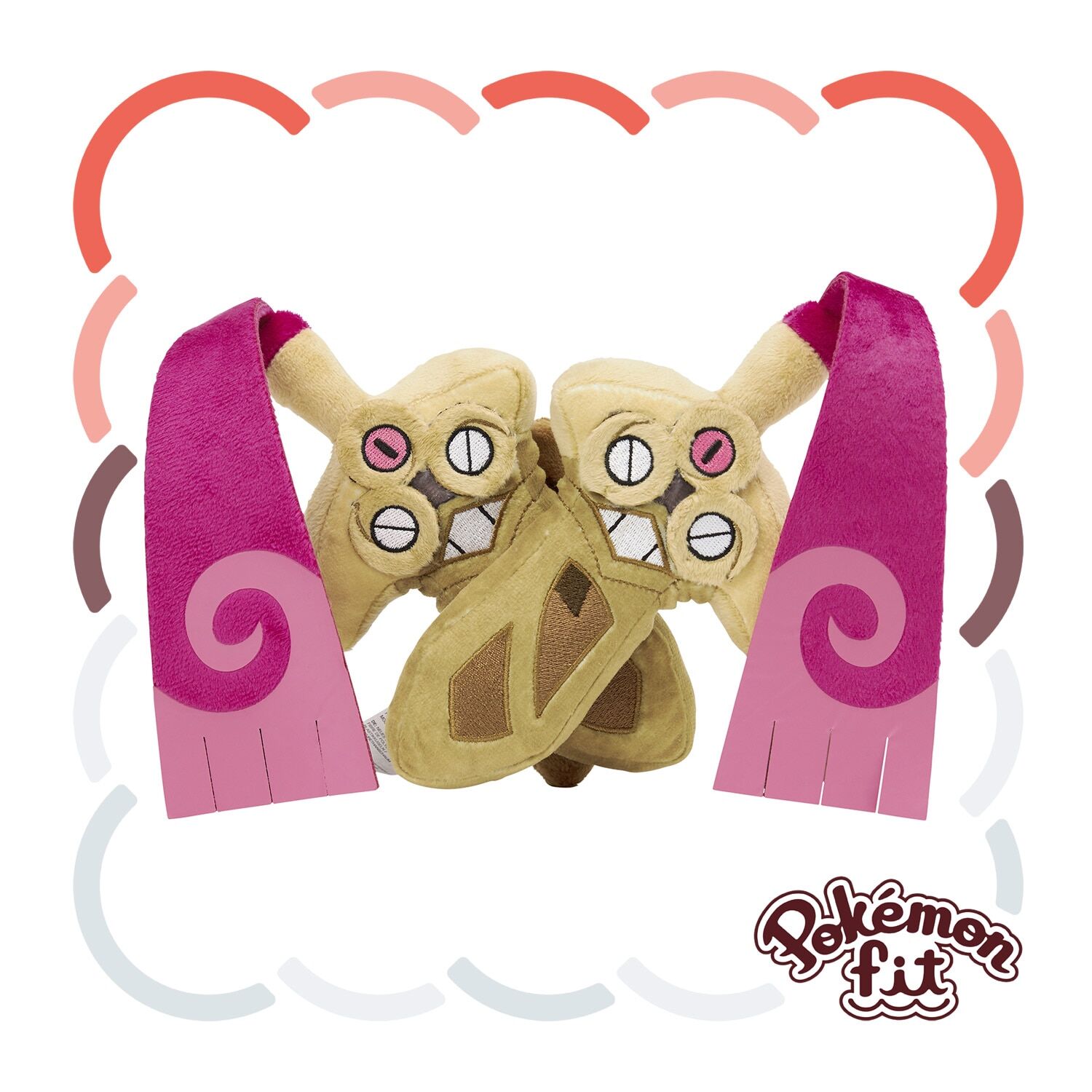 Doublade Sitting Cuties Plush - 21 cm