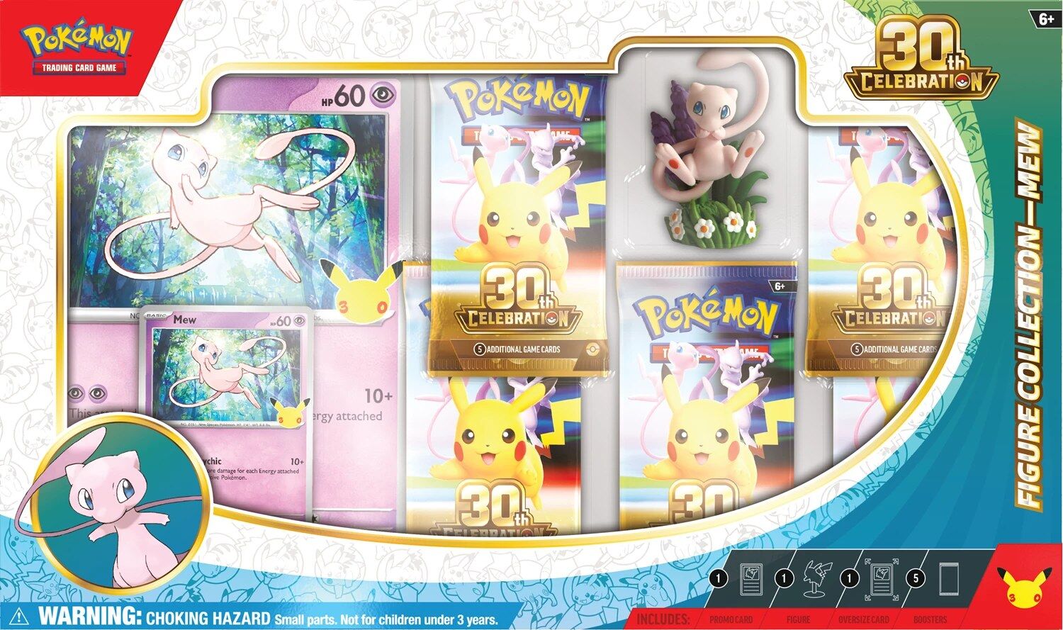 Pokémon TCG: 30th Celebration Mew Figure Collection - EN