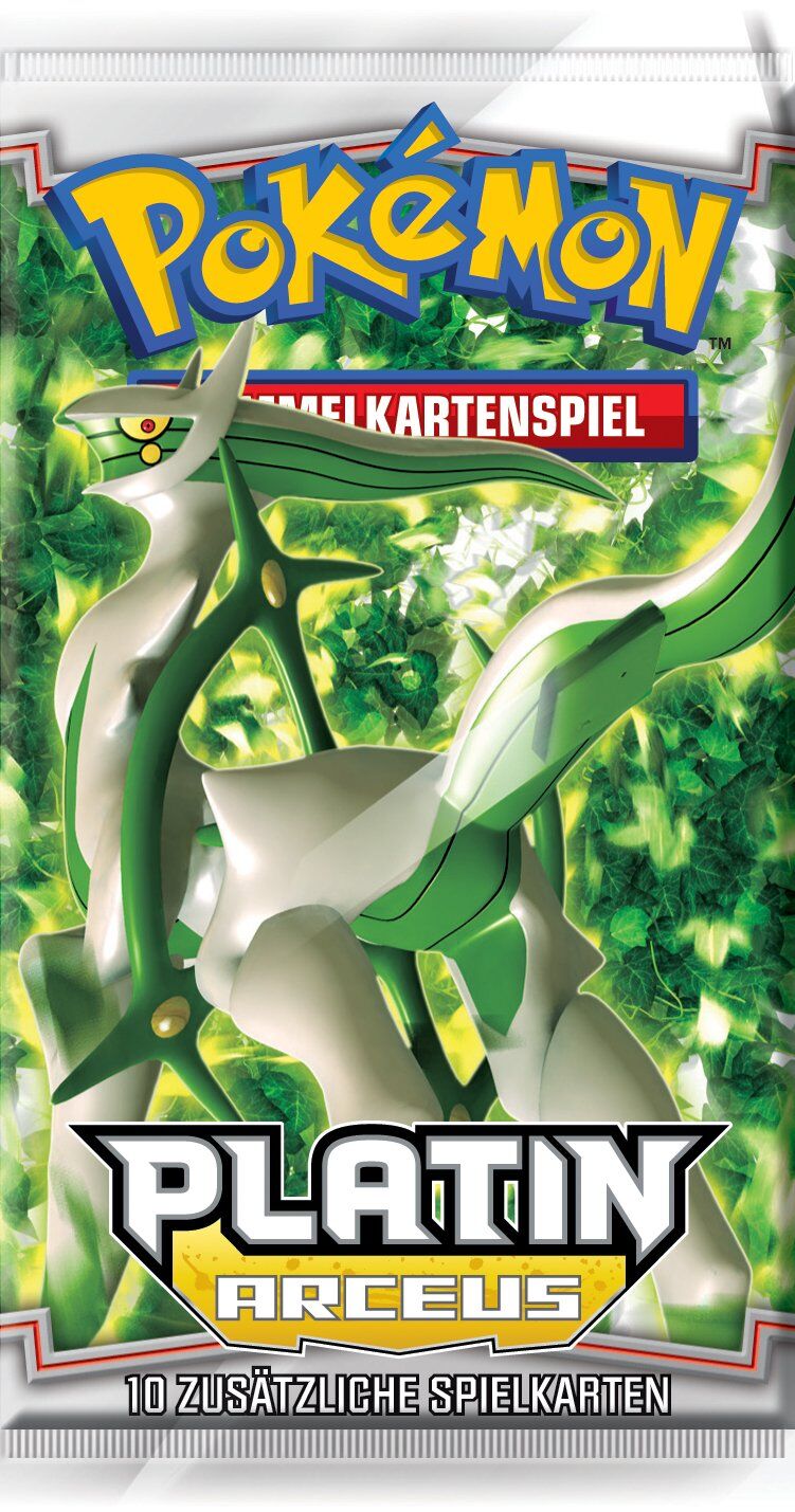 Pokémon Platin Arceus Booster - DE Pokémon Platin Arceus Booster - DE