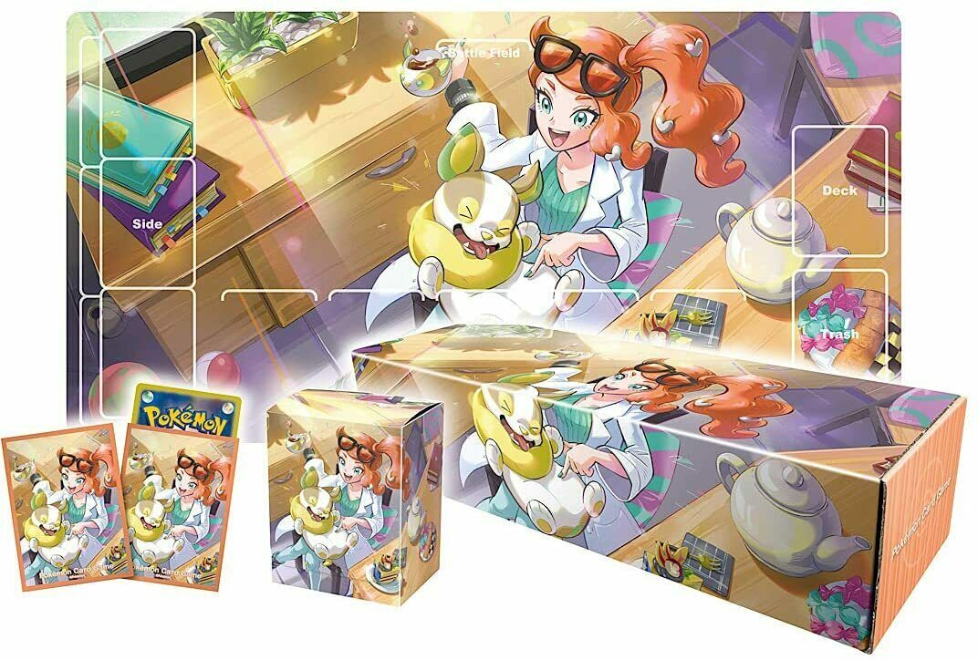poke-mon-center-sonia-set-rubber-play-mat-sleeve-card-box-deck-case-2021-1 Pokémon Center Sonia Set Rubber Play Mat, Sleeve, Card Box & Deck Case - 2021