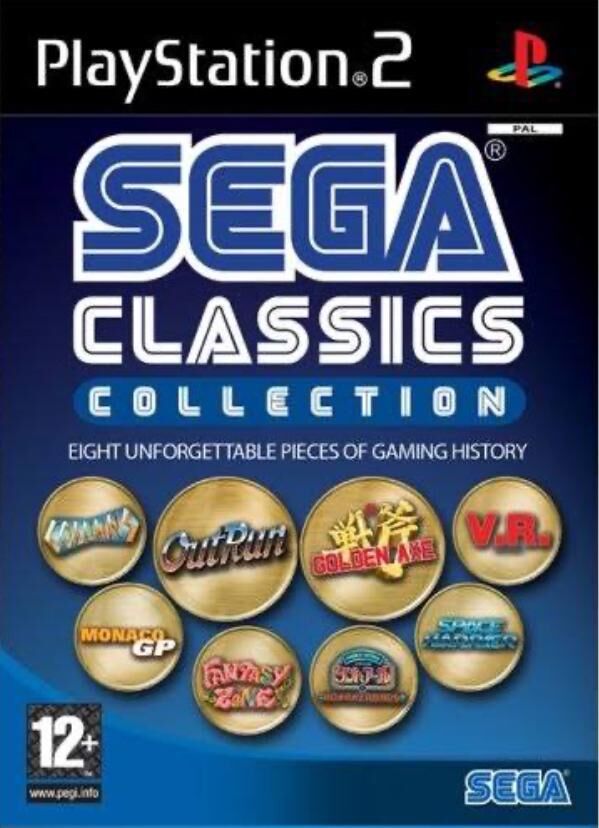 Sega Classics Collection - OVP - PS2 - DE