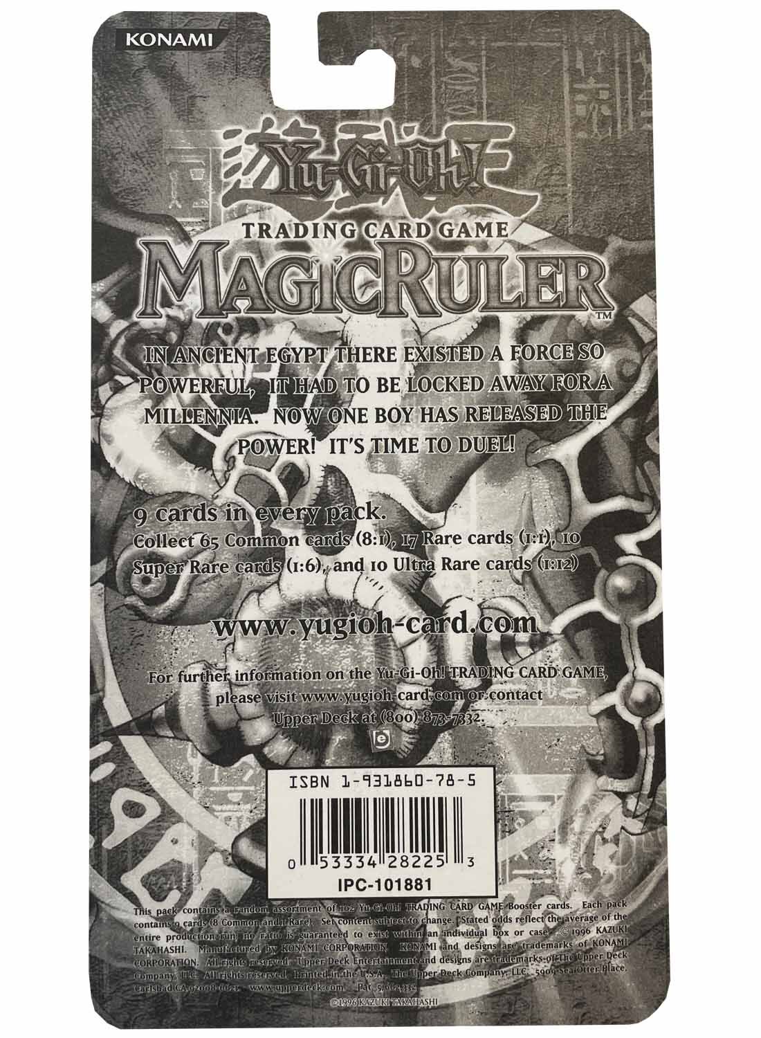 Magic Ruler Booster Blister (Sealed) - Yu-Gi-Oh! - EN