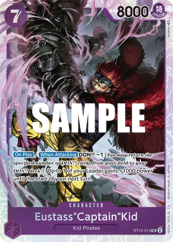 Eustass"Captain"Kid - ST10-013