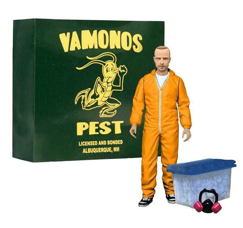 Breaking Bad Deluxe Actionfigur Jesse Pinkman in Orange Hazmat Suit heo Exclusive 15 cm Breaking Bad Deluxe Actionfigur Jesse Pinkman in Orange Hazmat Suit heo Exclusive 15 cm