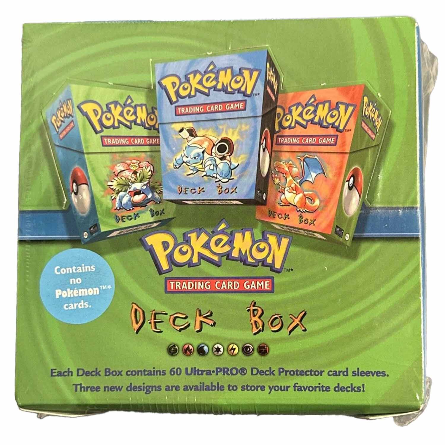 Pokémon Ultra Pro Full Display Deck Box Sealed (1999 WOTC)